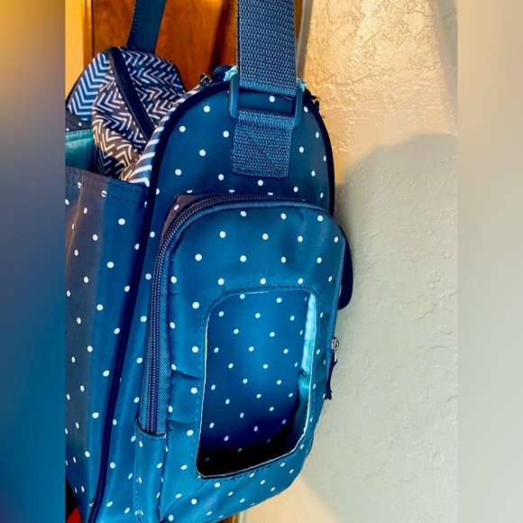 Carter's Child of Mine Diaper Bag 3 Pocket Zipper Shoulder Strap Gender Neutral - Picture 3 of 7